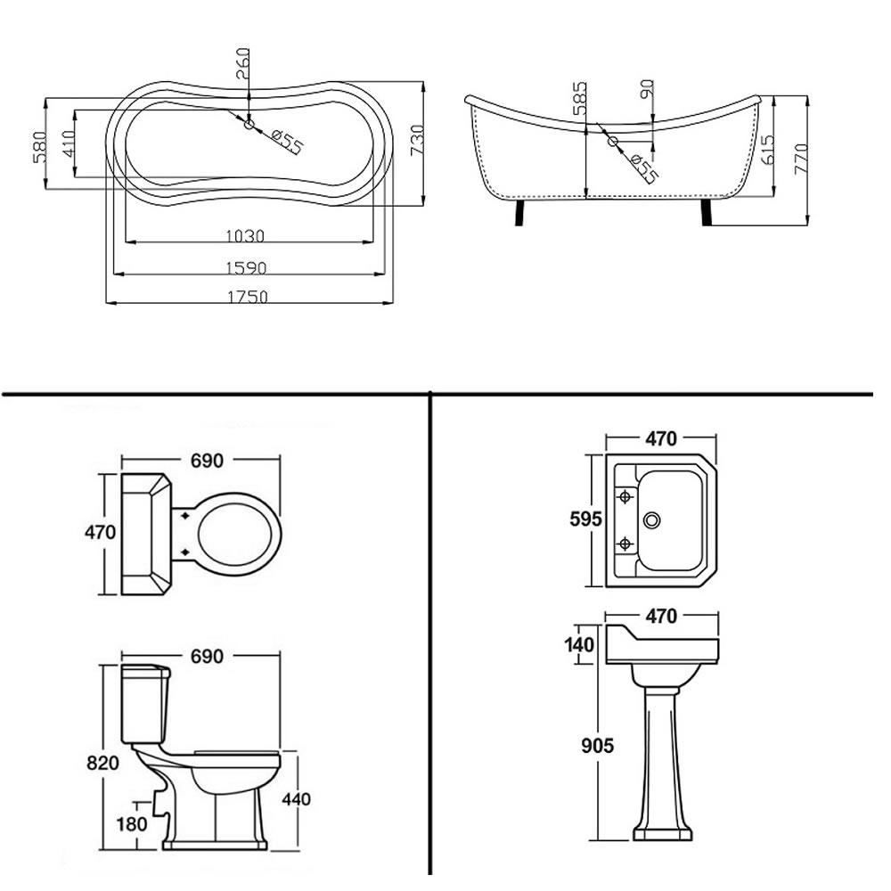 product dimensions