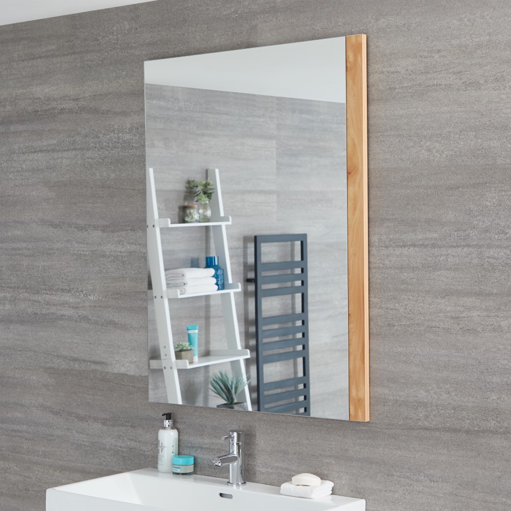 Badkamerspiegel Goud Eiken 75 x 100cm- Newington