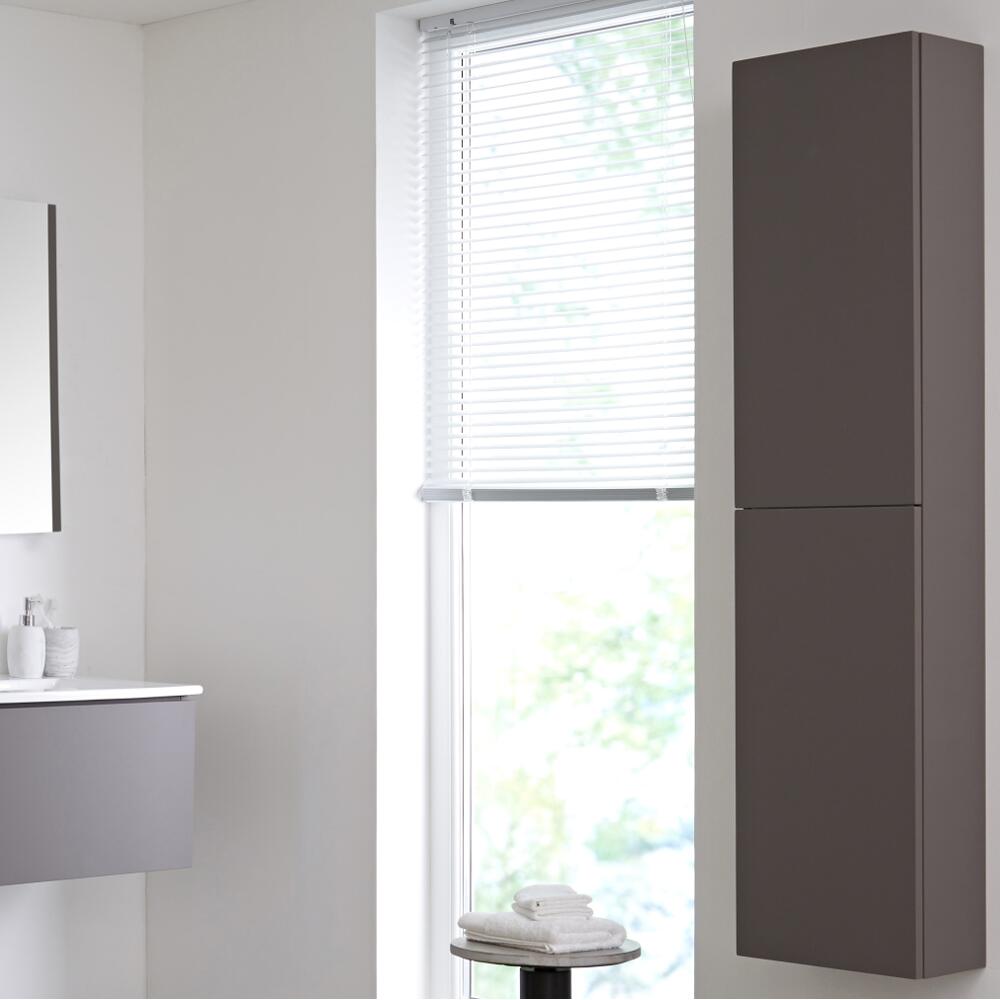 Badkamerkast Mat Grijs 35 x 150cm - Newington