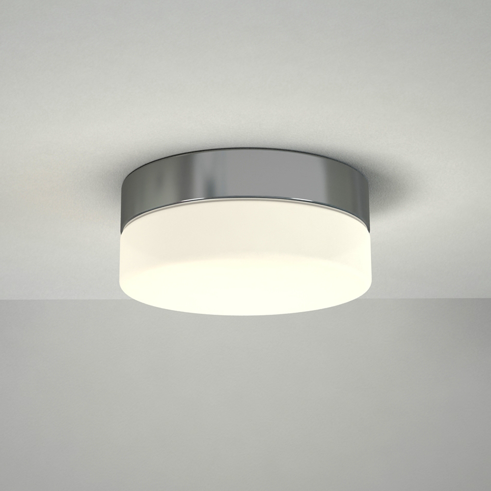Tahoe LED Badkamer Plafondlamp Rond d. 23m Chroom 12W LED IP44
