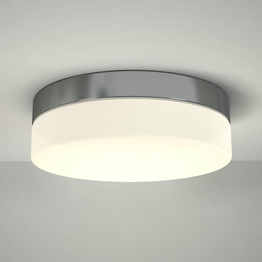 Tahoe LED Badkamer Plafondlamp Rond d. 34,7cm Chroom 24W LED IP44