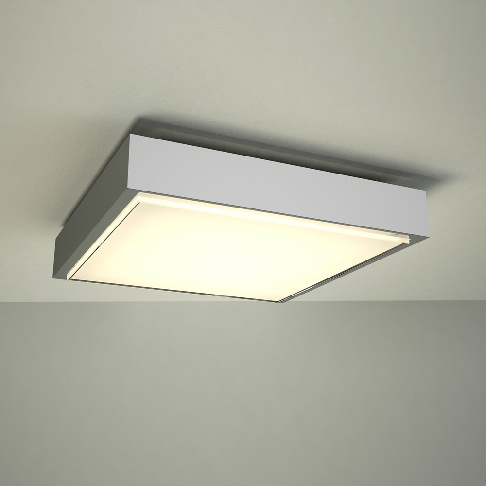 Zell 24W LED Badkamer Plafondlamp Vierkant 29 x 29cm