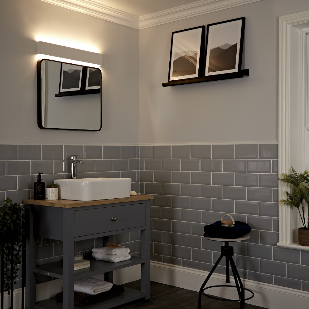 Onega 18W LED Badkamer Wandlamp 28,4 x 28,4cm
