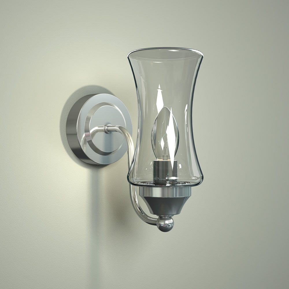 Almsee IP44 E14 Gebogen Badkamerlamp - Wandlamp