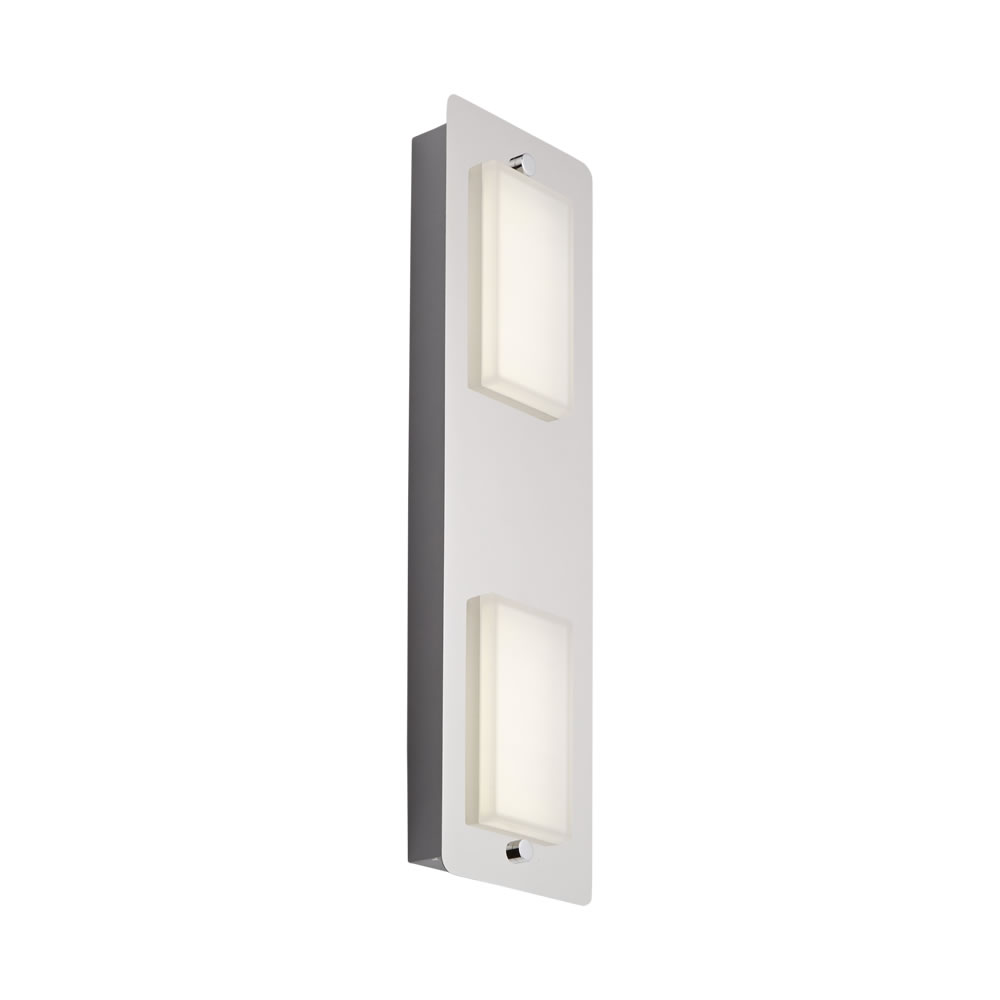 Biard Glacier Wandlamp LED IP44 9W (2 lampen uitvoering)