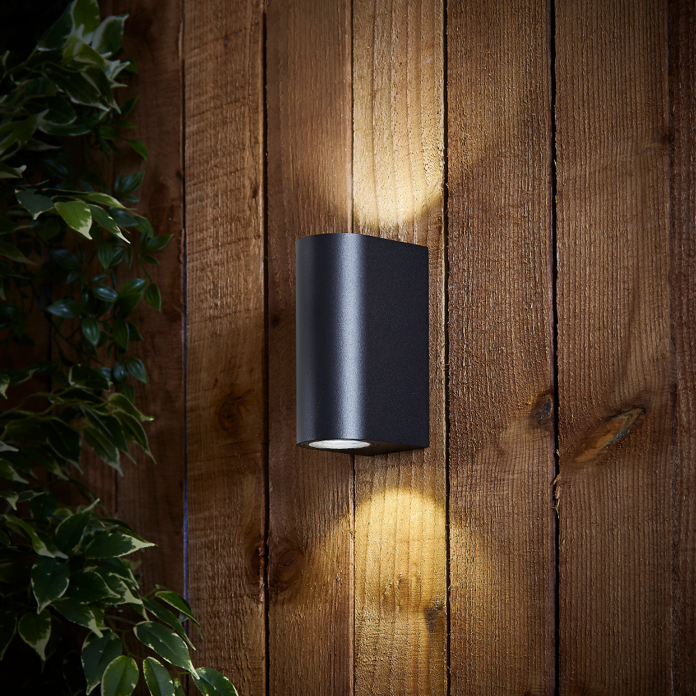 Architect Op- & Neerwaartse Buitenlamp - Rond
