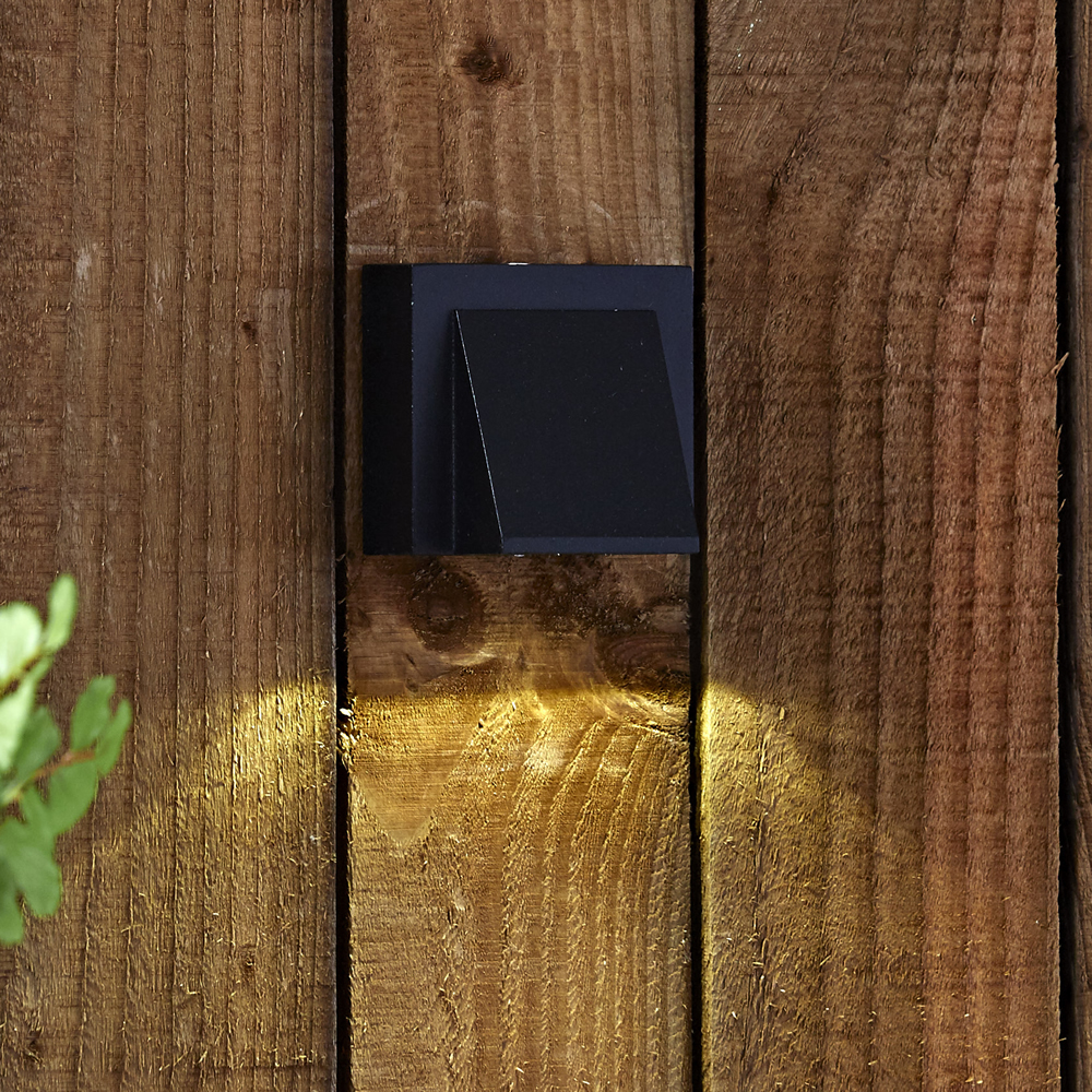 Biard Architect Wandlamp Buiten Zwart Op & Neerwaarts 6W SMD LED IP54