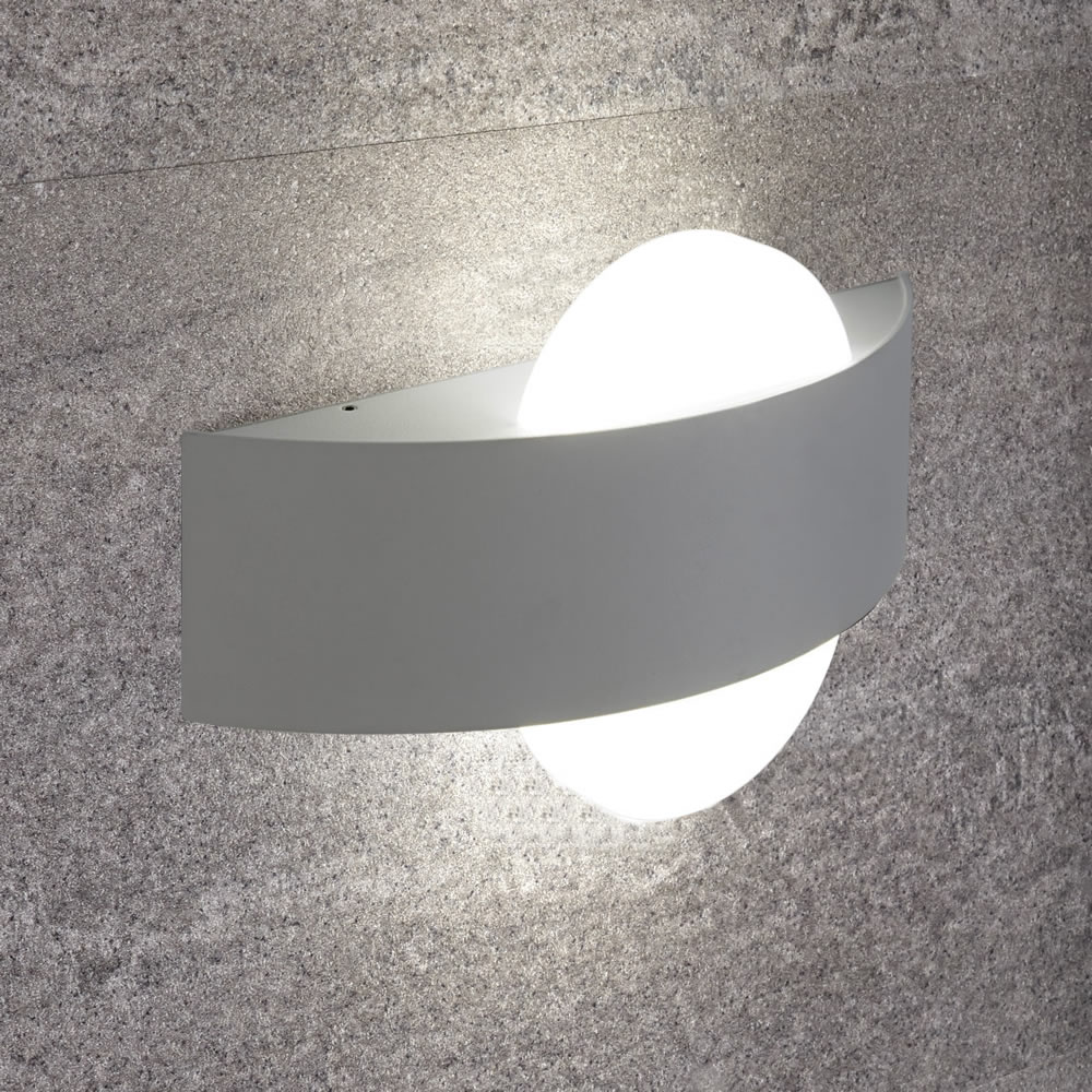 Biard Aqua Halfronde Wandlamp Wit 11W SMD LED