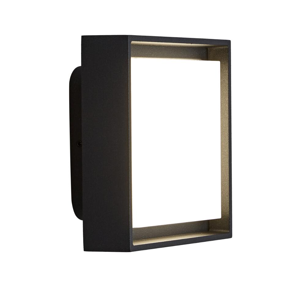 Turin 9W LED Wandlamp Buiten IP65 - Verkrijgbaar in Antraciet & Zwart
