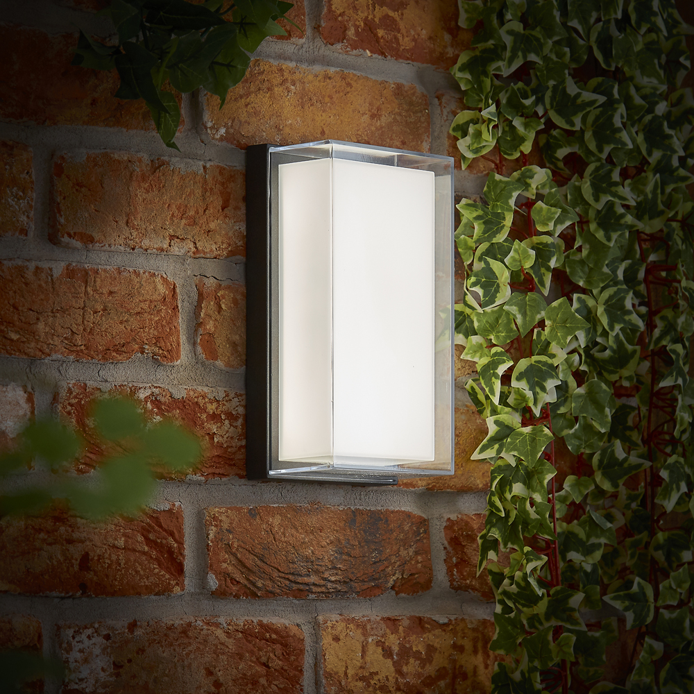 Asti 10W LED Wandlamp Buiten IP65 - Verkrijgbaarin Antraciet en Zwart