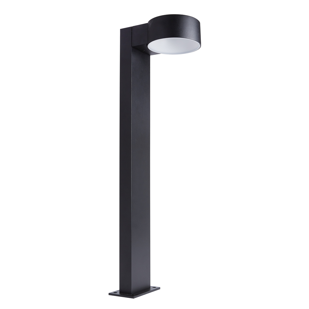 Faro 8W LED Sokkellamp Aluminium Zwart IP65 70cm