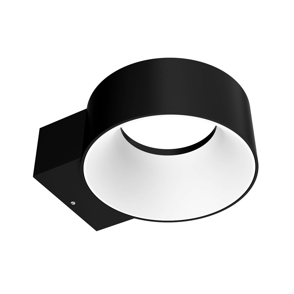 Faro 8W LED Wandlamp Buiten Aluminium Zwart IP65