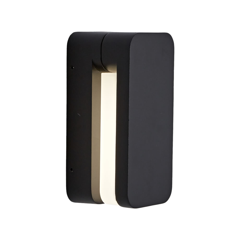 Someo 10W LED Wandlamp Buiten Vierkant IP65 - Verkrijgbaar in Antraciet & Zwart