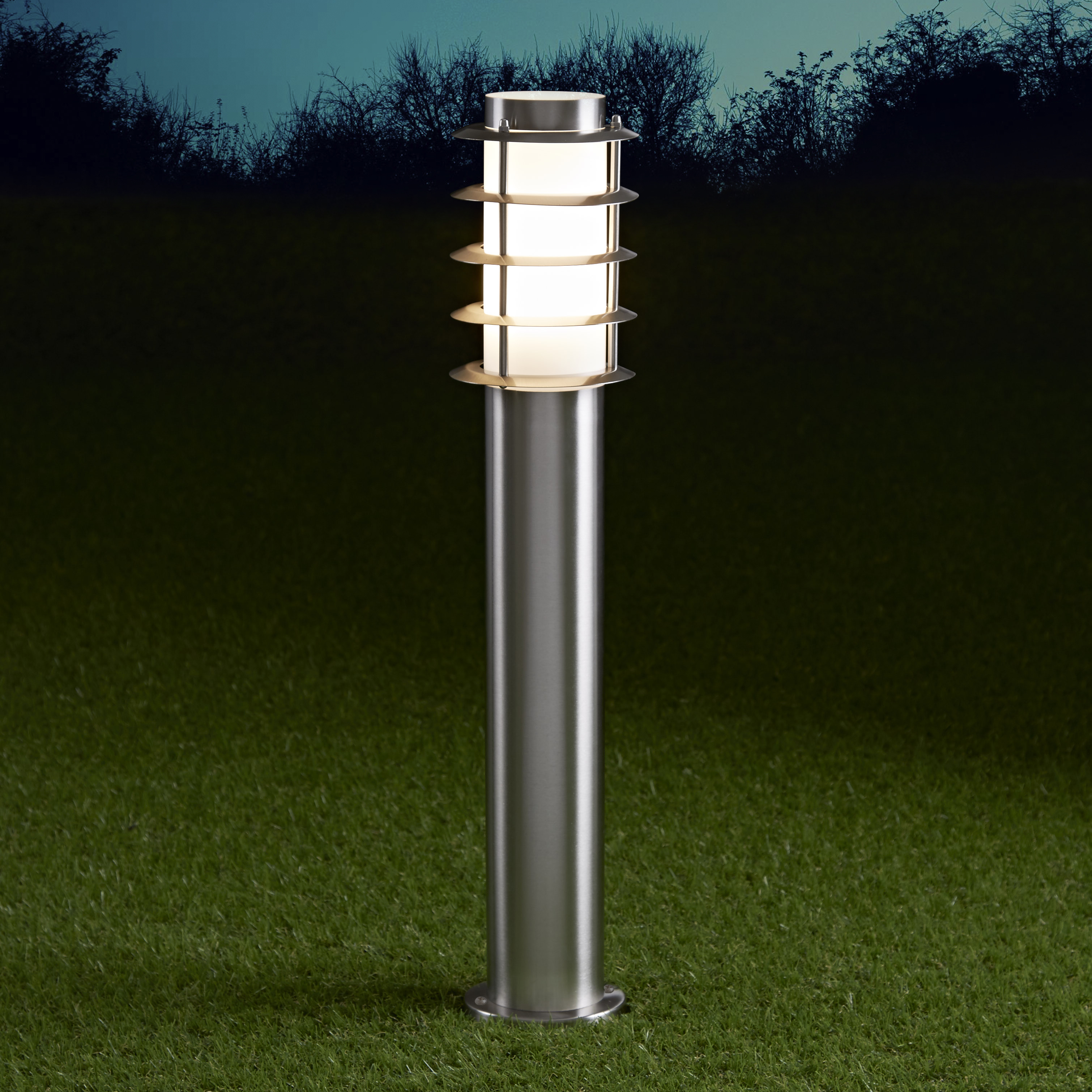 Biard Belfort Dimbare Sokkellamp 60cm Hoog RVS IP44 E27