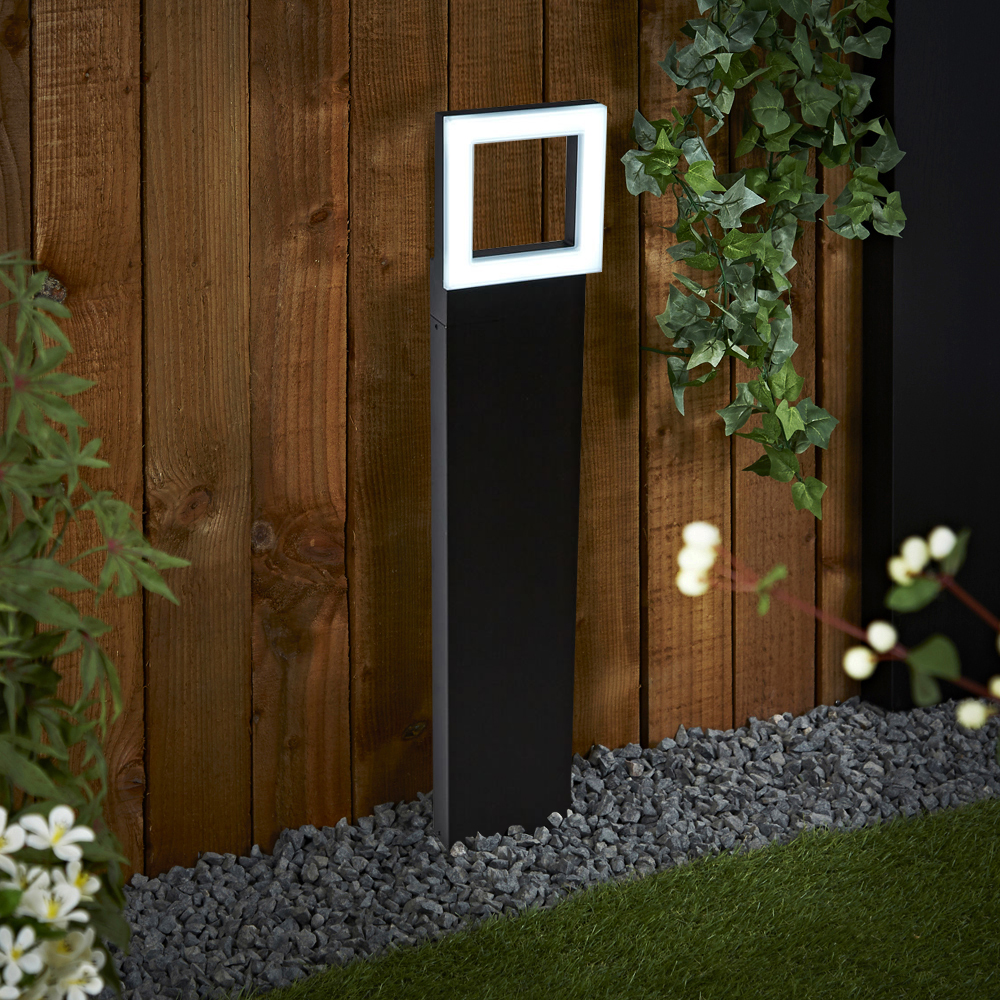 Ivrea 10W LED Sokkellamp IP65 65cm - Verkrijgbaar in Antraciet & Zwart