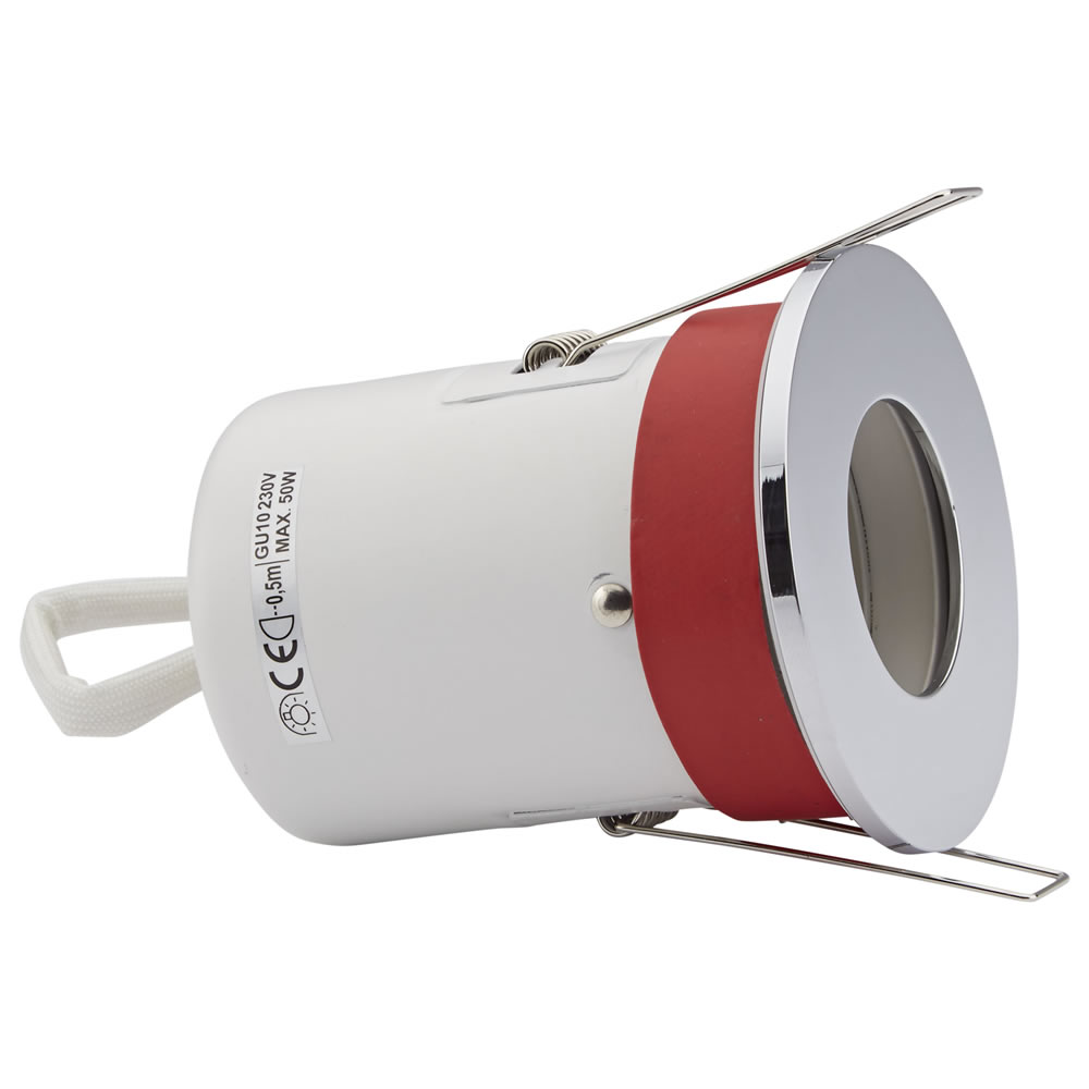 Biard IP20 GU10 Inbouwspot Excl Lamp Incl 3 x Omlijstingen Rond