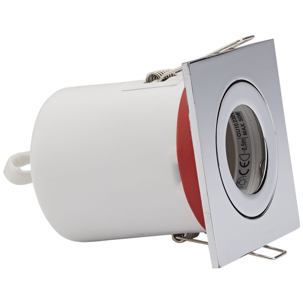 Biard IP20 GU10 Inbouwspot Kantelbaar Excl Lamp Keus Uit 3 x Omlijstingen Vierkant