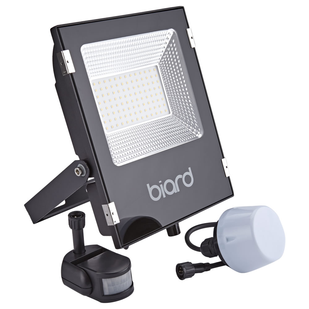 Biard Breedstraler 50W Zwart 34 x 23 x 5,5cm