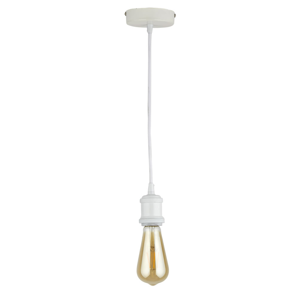 Biard Norrebro Pendellamp E27 Wit 4,8 x 6,9 cm