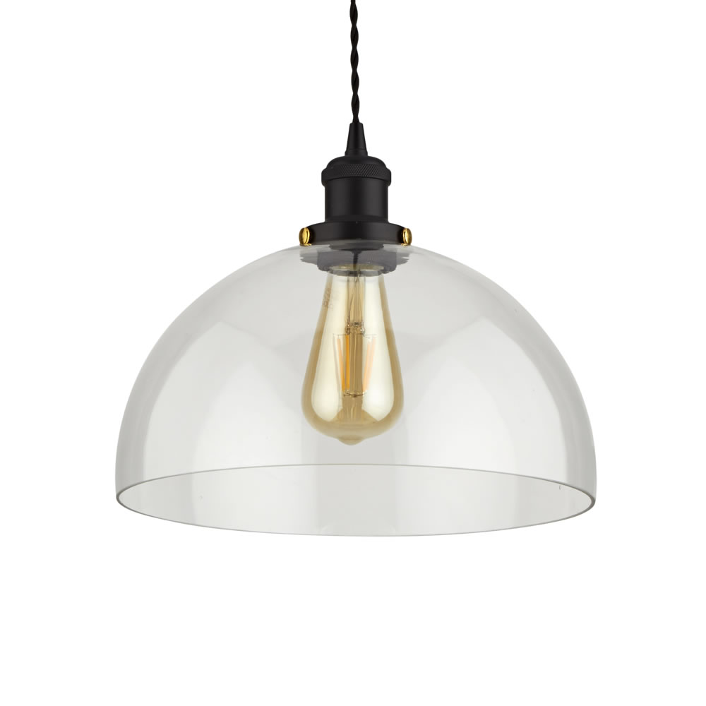 Biard Gracia Hanglamp Glas Halfrond E27 (keus uit 5 fitting kleuren)