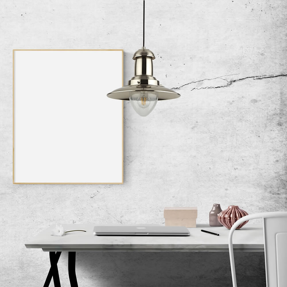Biard Brixham Nautische Hanglamp E27 Chroom