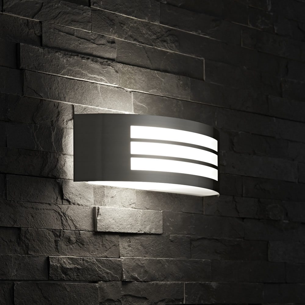 Orleans RVS Buitenlamp (horizontale uitvoering)