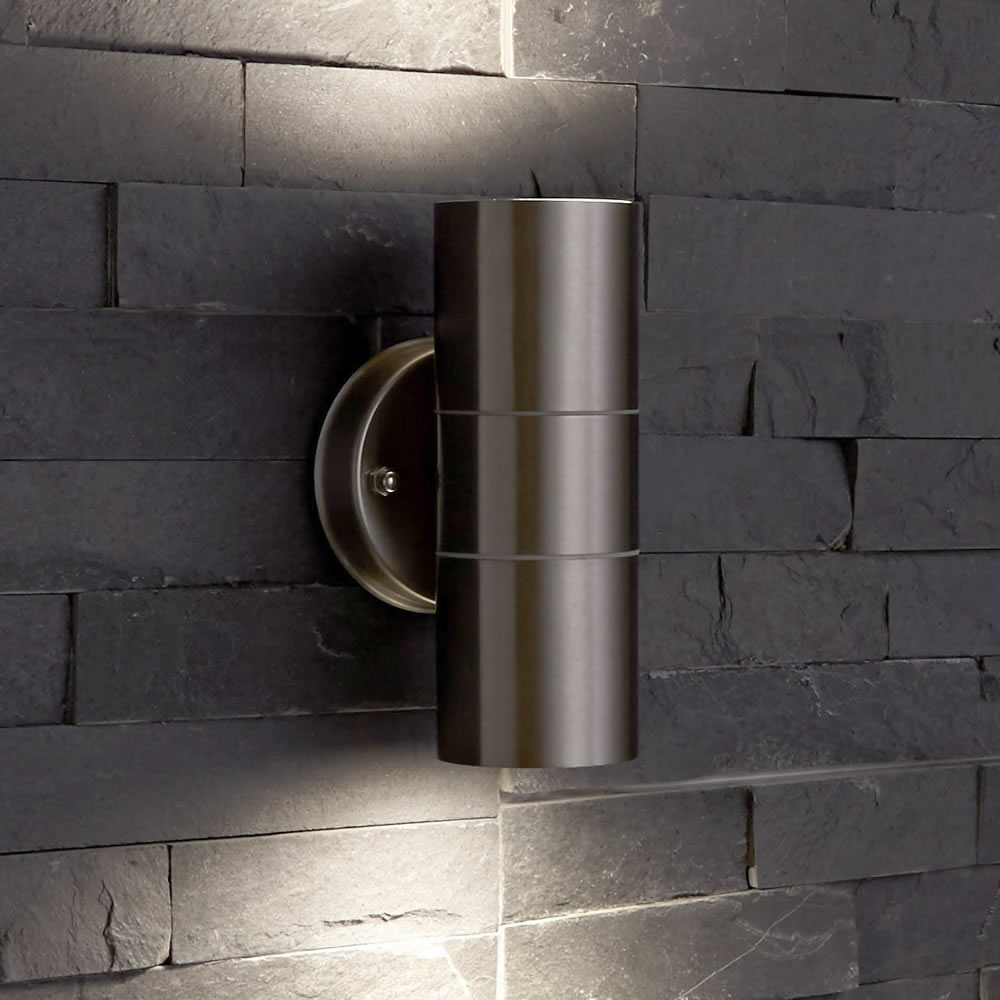 Biard Le Mans - Op- en Neerwaartse Buitenlamp - Rond - RVS