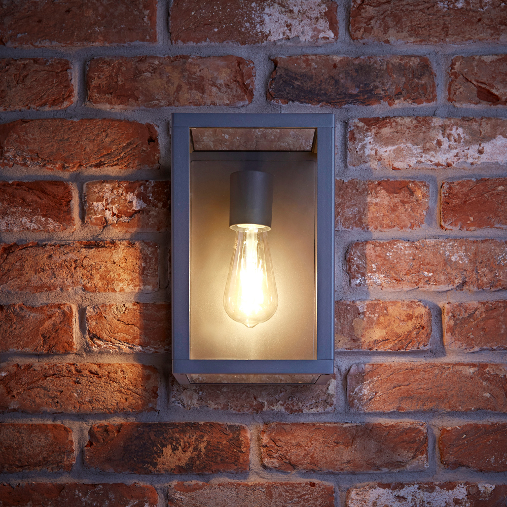 Biard Bonn IP54 Wandlamp - Antraciet