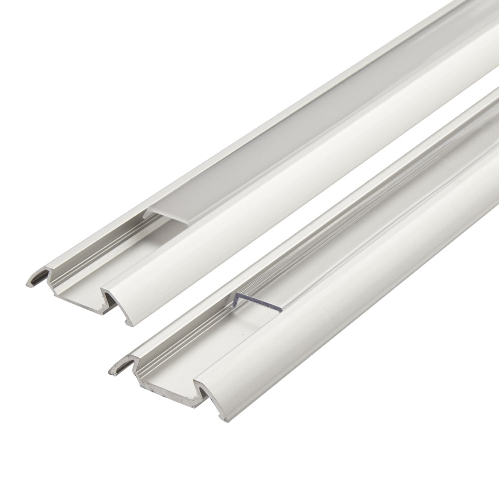 Biard 1 Meter Aluminium Slimline Profiel voor LED Stripverlichting - Doorzichtig of Mat
