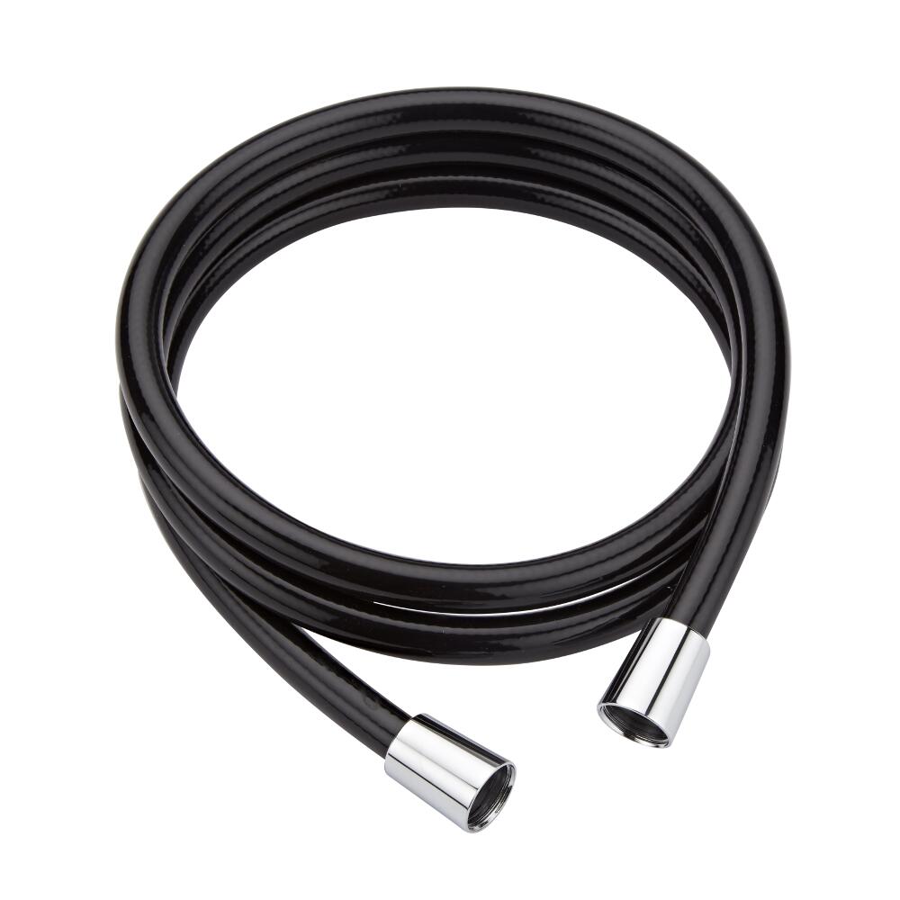 Doucheslang Zwart PVC 175cm