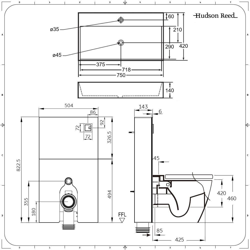 product dimensions