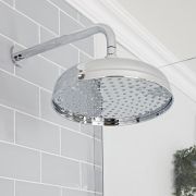 Douchekop Klassiek 30cm Rond met Douchearm 34,2cm Chroom | Elizabeth