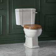 Duoblok Toilet Klassiek Inclusief Toiletzitting | Keuze Toiletzitting en Keuze Afwerking Spoelhendel/Scharnieren Toiletzitting | Richmond