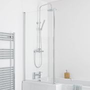 Badwand L-Vormig 80cm x 140cm | Keuze Afwerking
