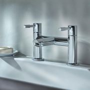 Badmengkraan 2-Gats Modern - Chroom | Como