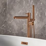 Vrijstaande Badmengkraan met Handdouche Modern | Keuze Afwerking | Otto