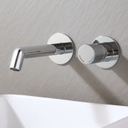 Wastafelmengkraan Muurgemonteerd Modern | Keuze Afwerking | Lune