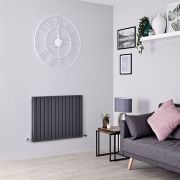 Design Radiator Horizontaal Antraciet Keuze Afmeting | Sloane