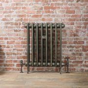Gietijzeren Radiator Antiek Messing H.66cm x Kies De Breedte | Victoria