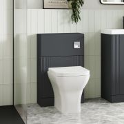 WC-Ombouw Geribbeld 50cm | Keuze Afwerking