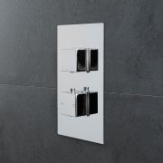 Inbouw Thermostaatkraan - 2-weg | Kubix