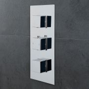 2-weg Inbouw Thermostaatkraan | Kubix