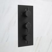 Nox 2-weg Thermostatische Douchekraan Inbouw Zwart