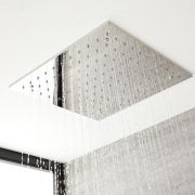 Easyfix Verchroomd RVS Douchekop - 40cm x 40cm - 121 jets | Kubix