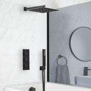 Douche en Bad Systeem Thermostatisch Zwart | Creëer Uw Eigen Douche en Bad Systeem | Preto
