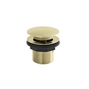 Pop-Up Afvoerplug 60mm voor Bad zonder Overloop - Goud