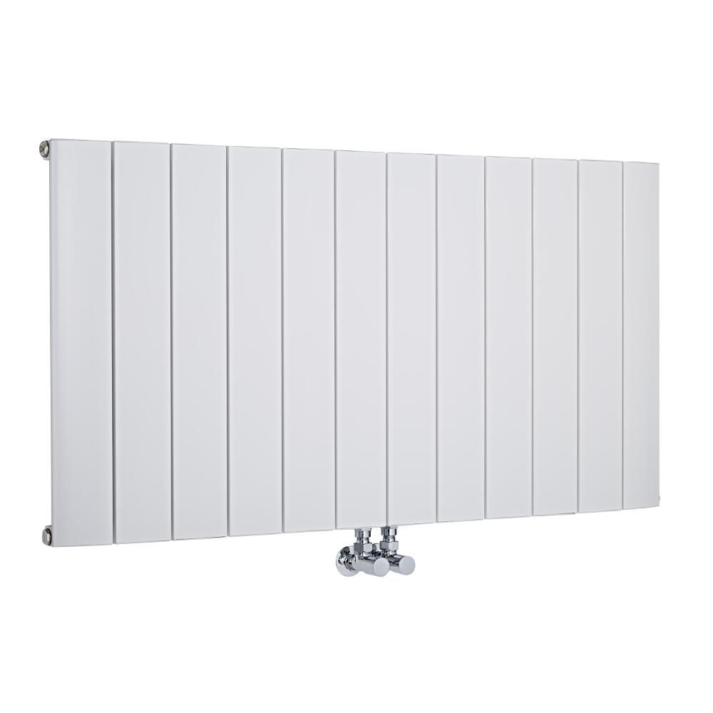Design Radiator CV Horizontaal Modern 60cm x 113,5cm - Wit | Aurora