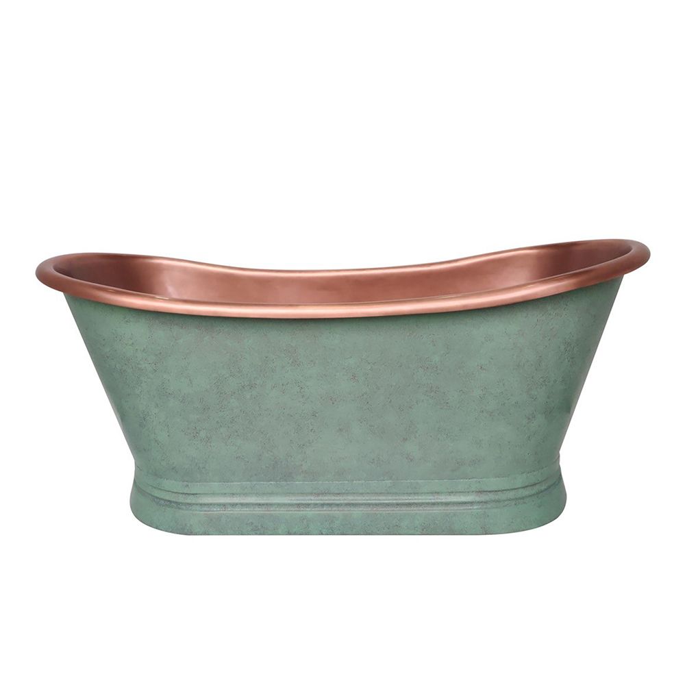 Vrijstaand Bad met Twee Rugleuningen - Spaans Groene Buitenkant ...