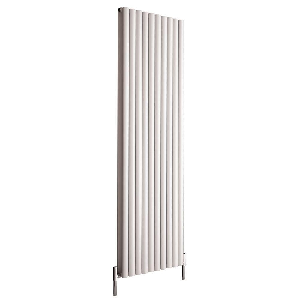 Dubbele Radiator Design Radiator Wit Verticale Aluminium DubbelPaneel 59cm x 180cm ...