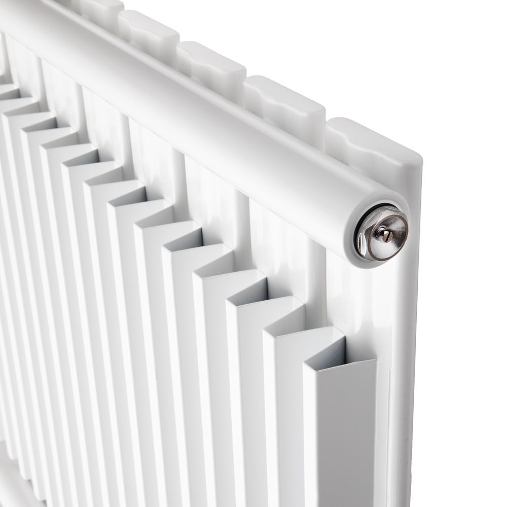 Horizontale Design Convector Radiator met Vlakke Panelen 60cm Hoog ...